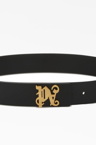 Ceinture en cuir - Noir