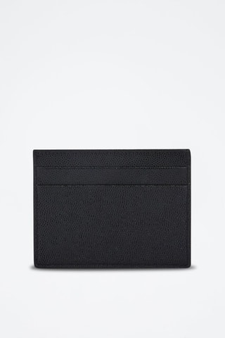 Porte-cartes en cuir - Noir