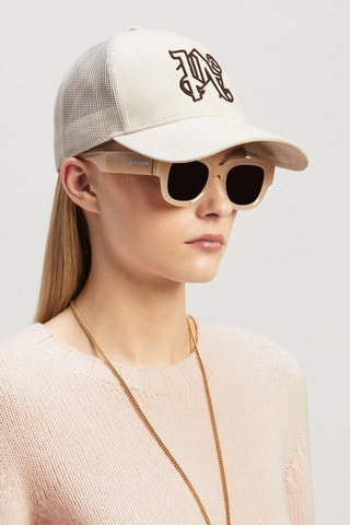 Casquette - Beige et marron