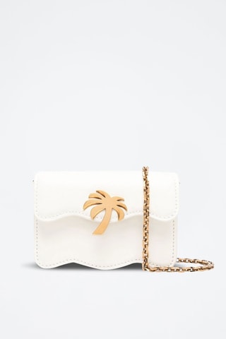 Sac bandoulière en cuir - Blanc