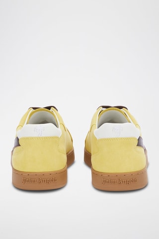 Baskets en cuir - Jaune