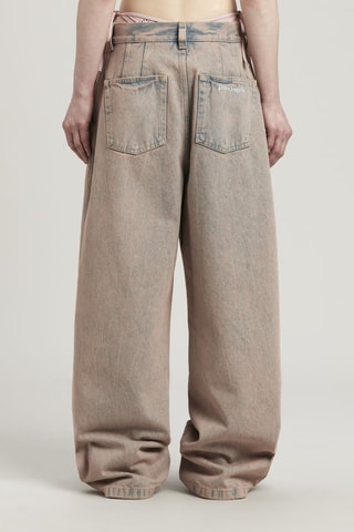 Jean wide legs - Rose