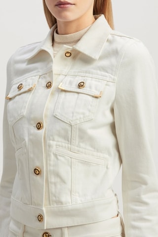 Veste en jean - Ecru