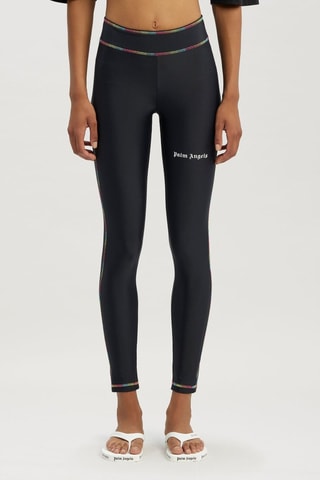 Legging d’entrainement 7/8 - Noir et blanc