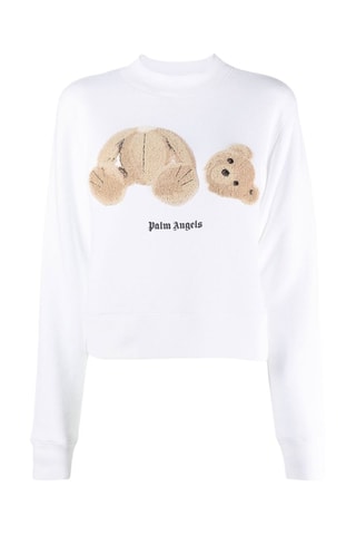 Sweat - Blanc et marron