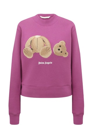 Sweat - Violet et marron