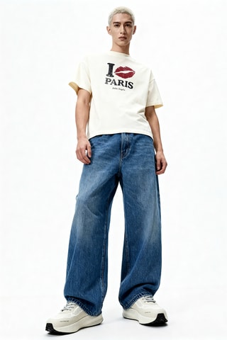 T-shirt - Blanc cassé