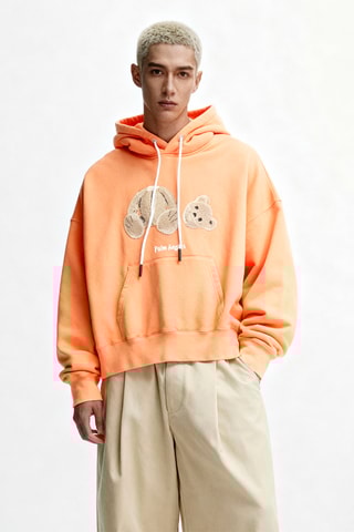 Sweat à capuche - Orange