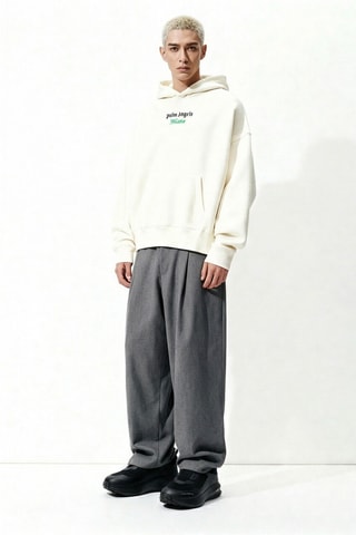 Sweat à capuche - Ecru