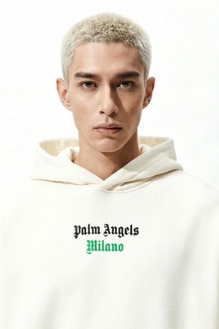 Sweat à capuche - Ecru