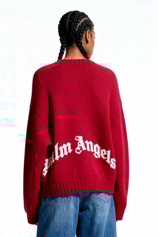 Pull en mérinos - Rouge