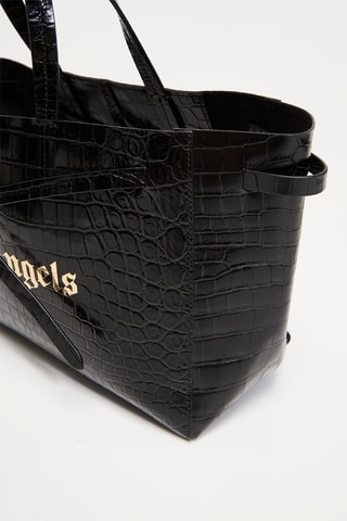 Cabas en cuir - Noir