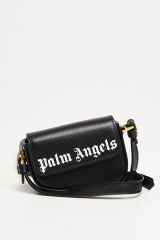 Sac bandoulière en cuir - Noir