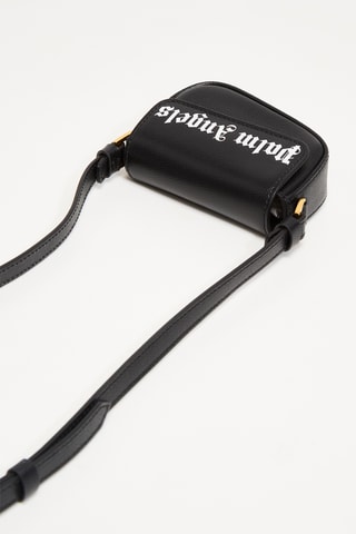 Sac bandoulière en cuir - Noir