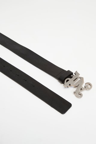 Ceinture en cuir - Noir