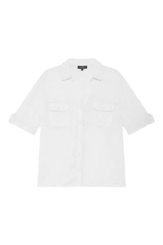 Camicia in lino Estela - Ecrù