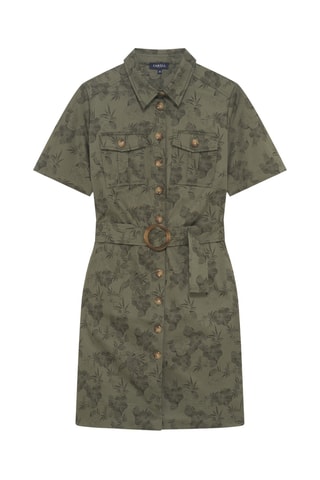 Abito a camicia Sonia - Kaki