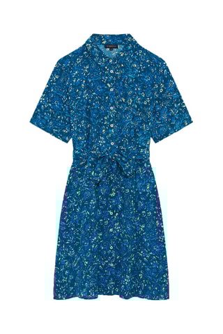 Abito a camicia Romeo - Blu elettrico