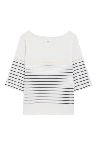 T-shirt straight Olympia - Avorio