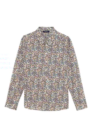 Camicia taglio dritto Jessica - Ecrù