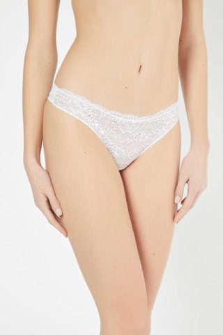 2 bragas brasileñas - Blanco