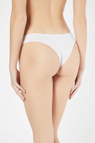2 bragas brasileñas - Blanco
