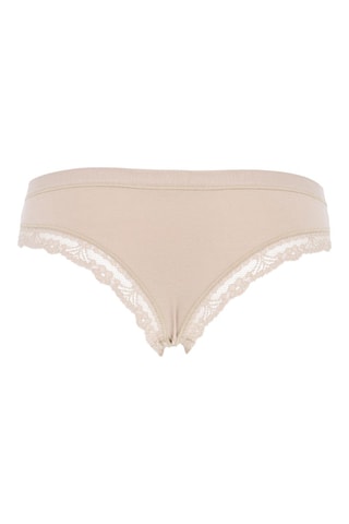 2 bragas brasileñas - Beige