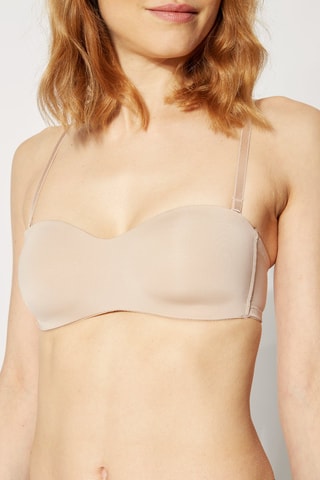 Sujetador con relleno - Nude