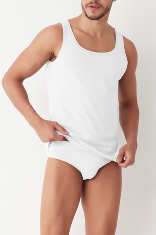 Camiseta de tirantes - Blanco