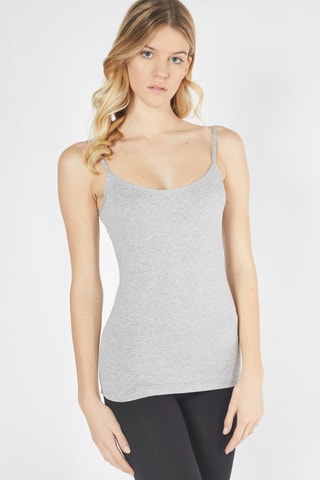 Camiseta interior - Gris jaspeado