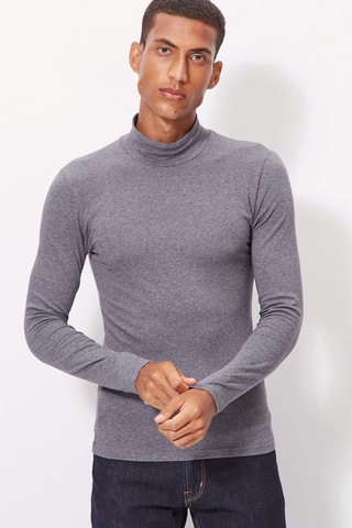 Jersey fino - Gris jaspeado