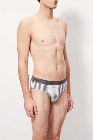 2 slips - Azul y burdeos