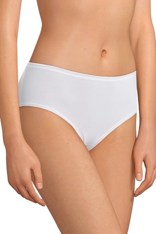 3 bragas midi - Blanco