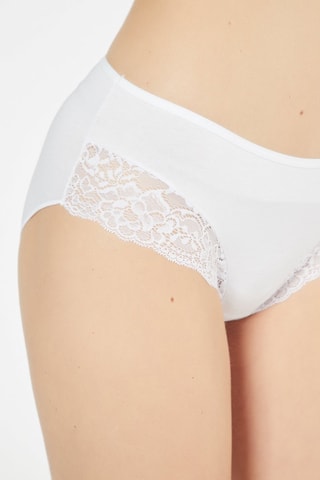 2 bragas midi - Blanco