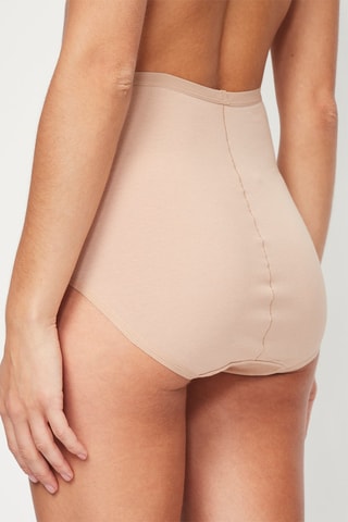 Braga de talle alto - Nude