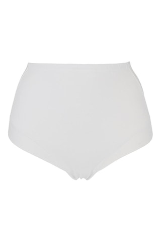 Braga de talle alto - Blanco