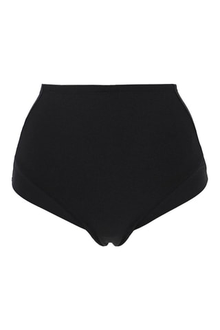 Braga de talle alto - Negro