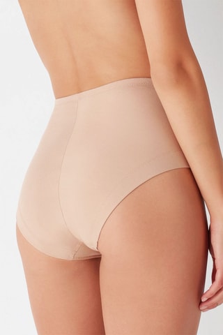 Braga de talle alto - Beige