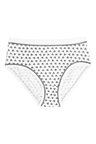 3 bragas - Blanco, negro y gris