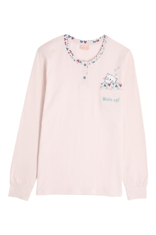 Pijama - Rosa y azul