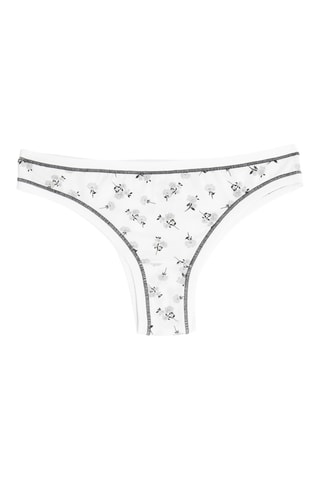 3 tangas - Blanco, negro y gris