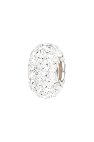 3 contas   Prata e vidro de Murano