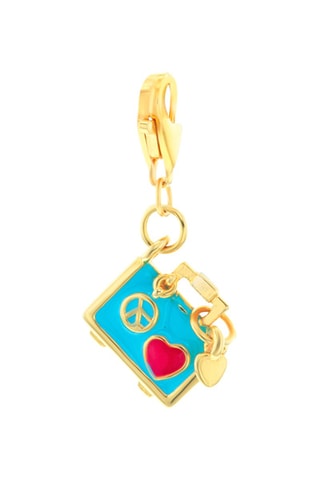 Conta Prata banhada a ouro amarelo