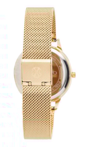 Reloj de cuarzo de metal aleado - Dorado y verde