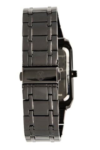 Reloj de cuarzo de metal aleado - Negro