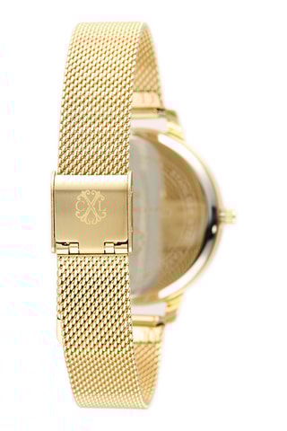 Reloj de cuarzo de metal - Dorado