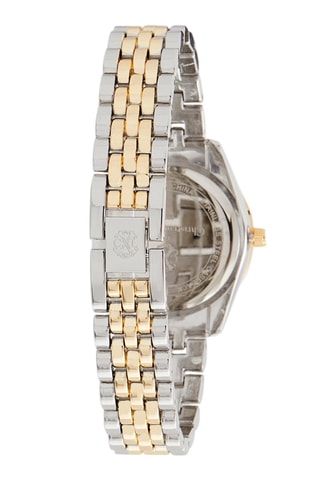 Reloj de cuarzo de aleación - Plateado y dorado