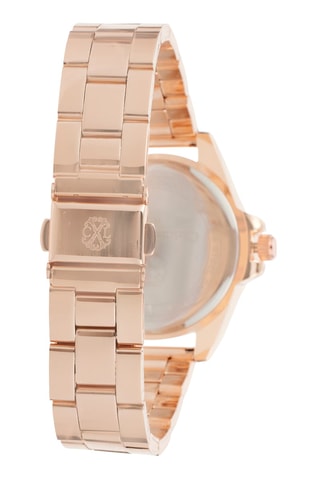 Reloj de cuarzo de aleación - Rosa dorado