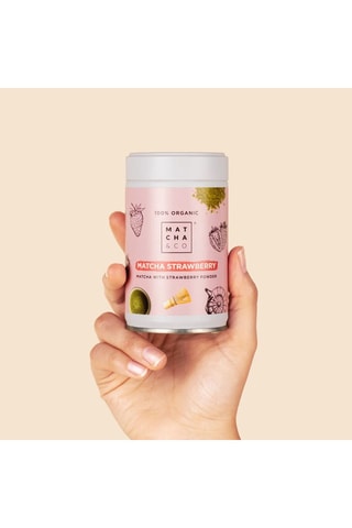 Thé Matcha Fraise - 80 g
