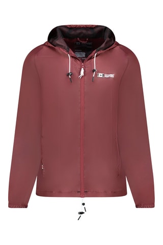 Chaqueta con capucha Boateak - Burdeos